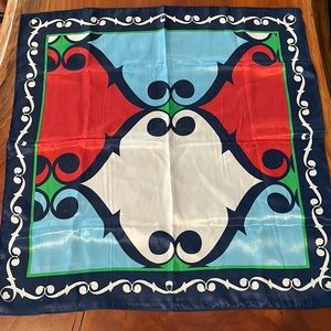 colorful vintage scarf